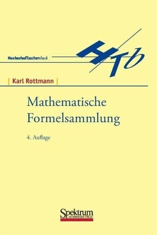 Mathematische Formelsammlung (BI - Hochschultaschenbücher)